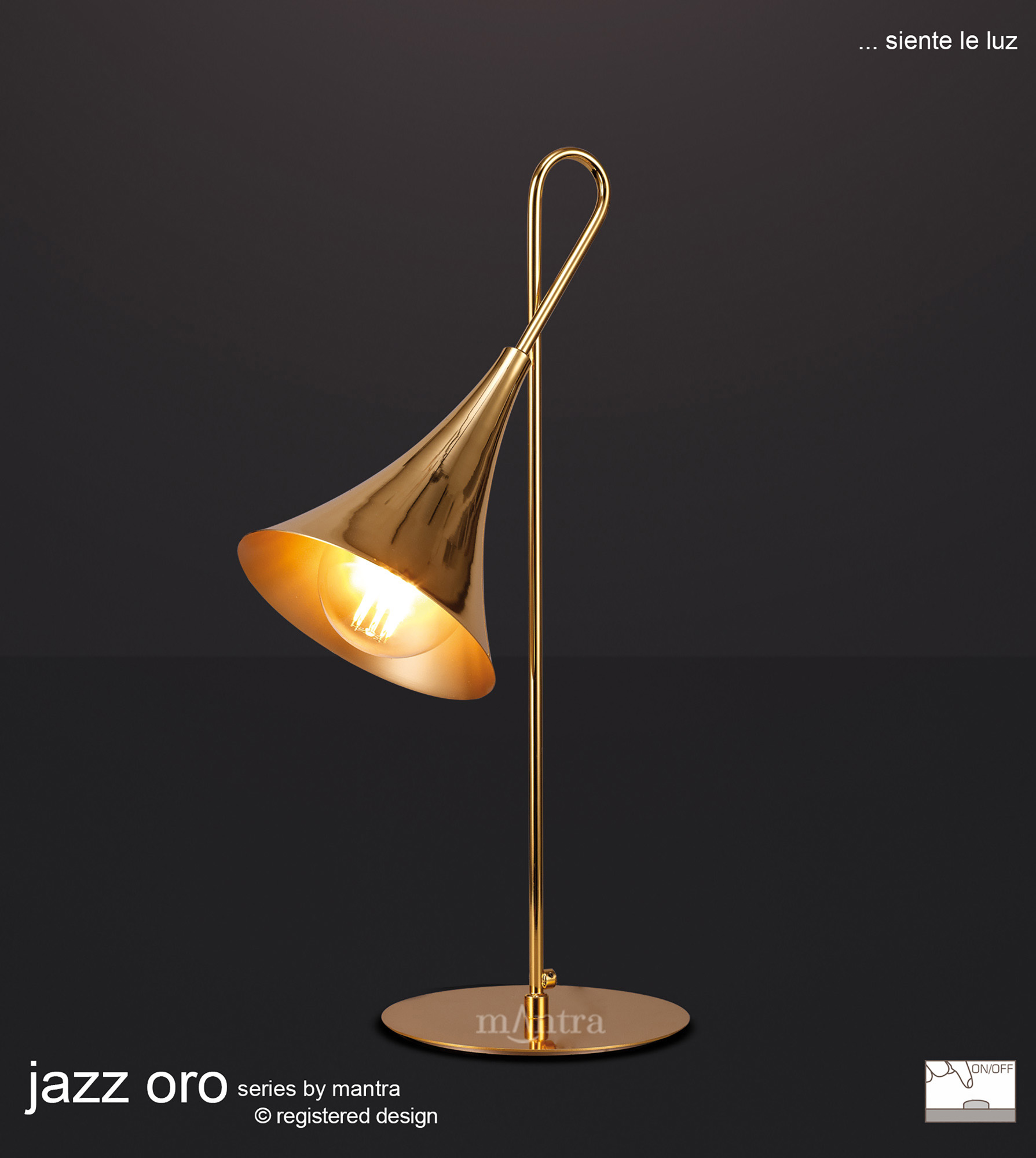 Jazz Oro Ceiling Lights Mantra Single Pendant Jazz Oro Ceiling Lights Mantra Single Pendant